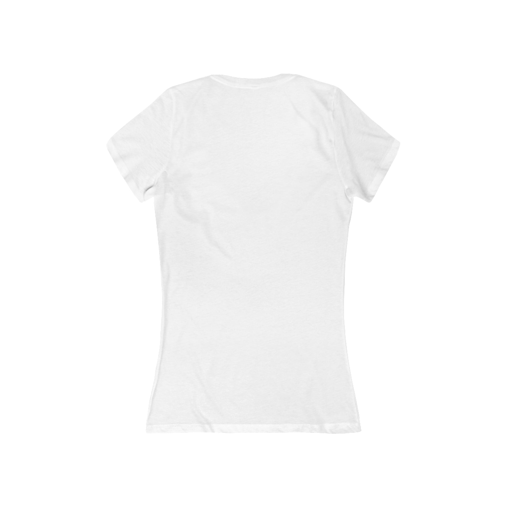 Women's Jersey Short Sleeve Deep V-Neck Tee - Cat lover