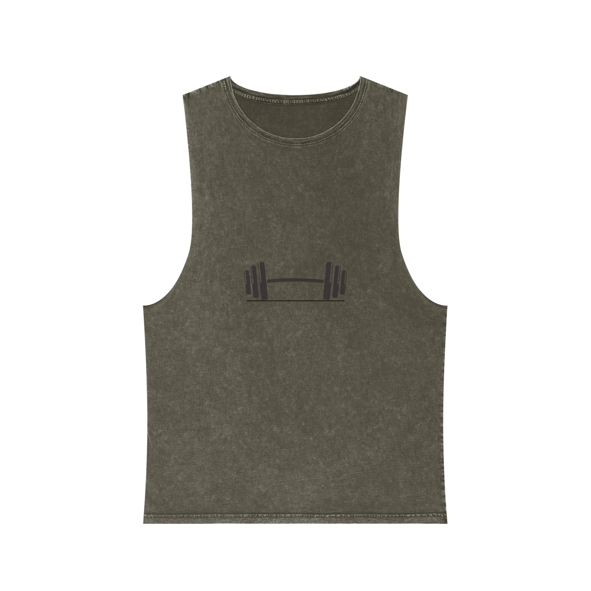 Unisex Stonewash Tank Top For Gym