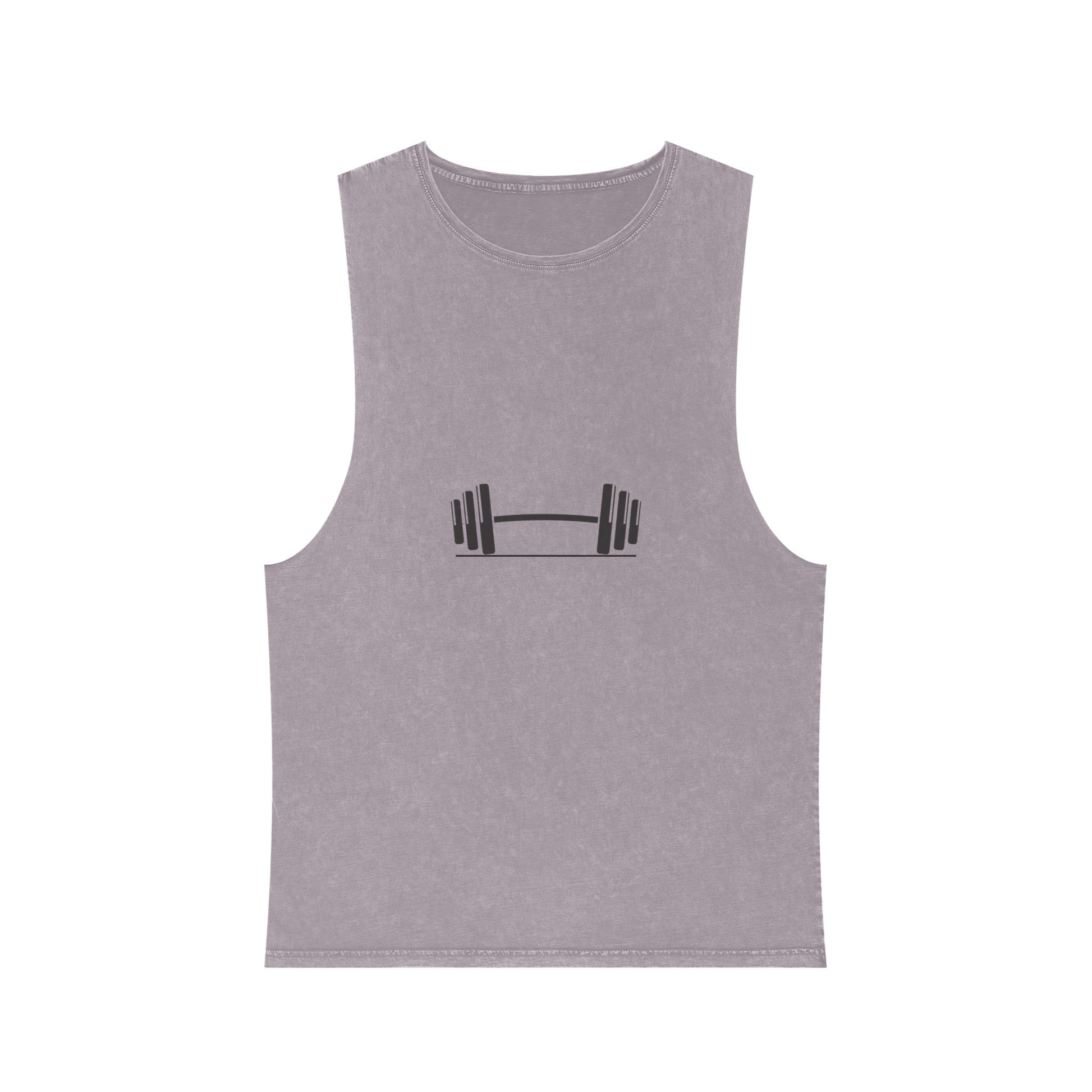 Unisex Stonewash Tank Top For Gym