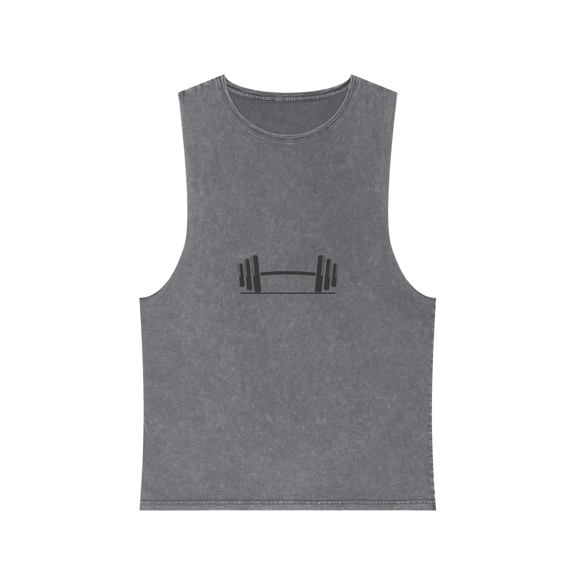 Unisex Stonewash Tank Top For Gym